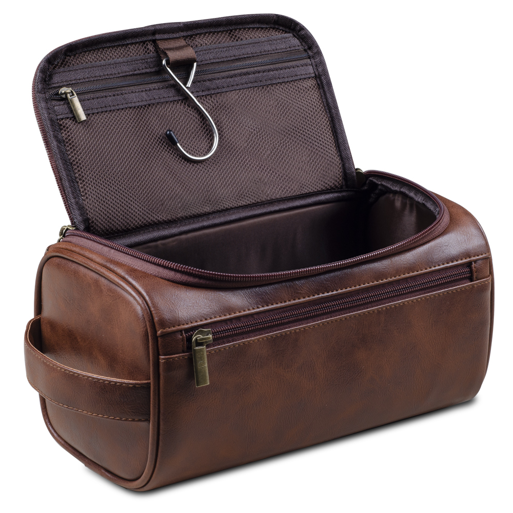 Men PU Vintage Luxury Toiletry - Luxury Skincare Containers recensione e prezzo