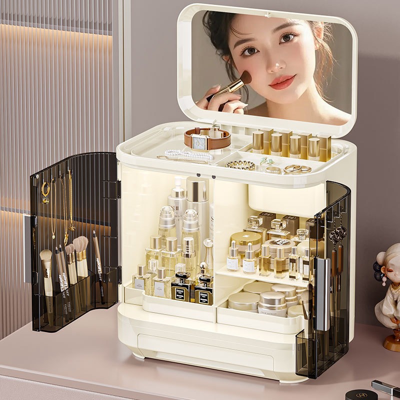 Cosmetics storage box, mirror, - Luxury High End Skincare recensione e prezzo