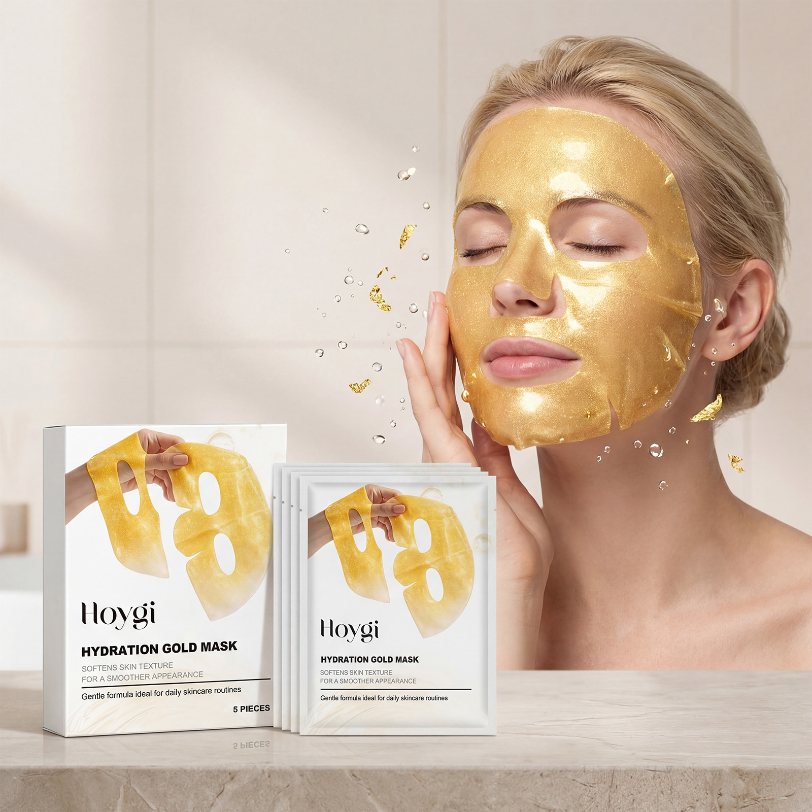 24K Gold Face Mask Niacinamide - Luxury Gold Skincare recensione e prezzo