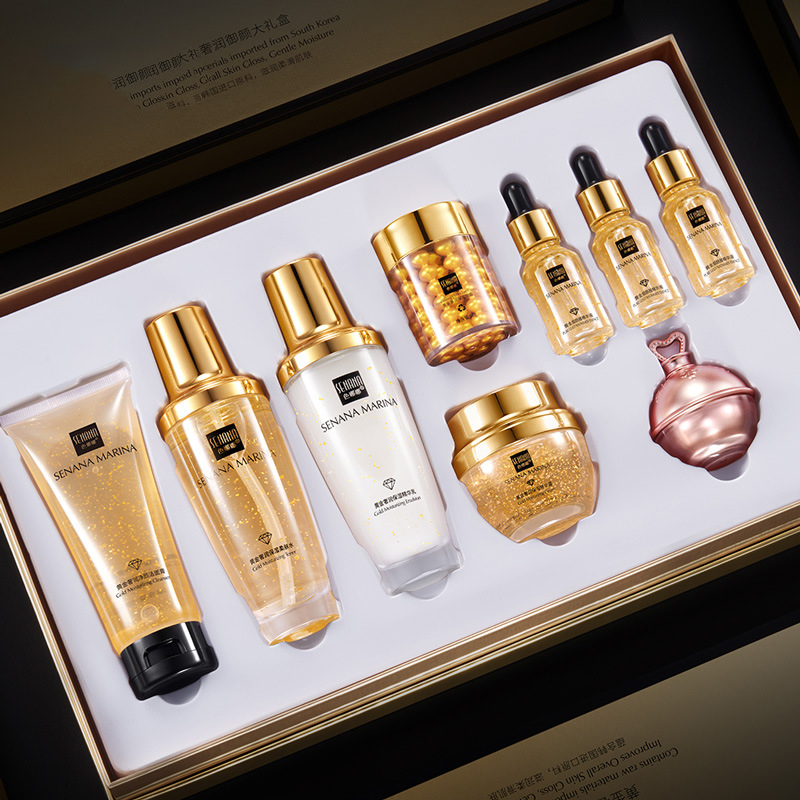 Women 24K Gold Skin Care Set 9 - Luxury Gold Skincare recensione e prezzo