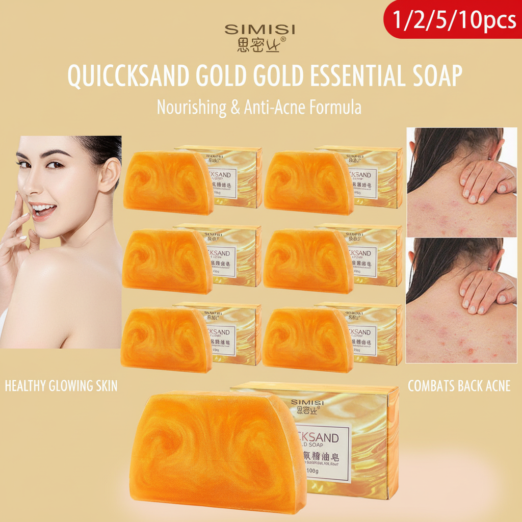 Handmade Gold Soap Trapezoidal - Luxury Gold Skincare recensione e prezzo