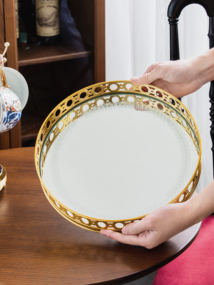 Light luxury mirror brass rota - Luxury High End Skincare recensione e prezzo