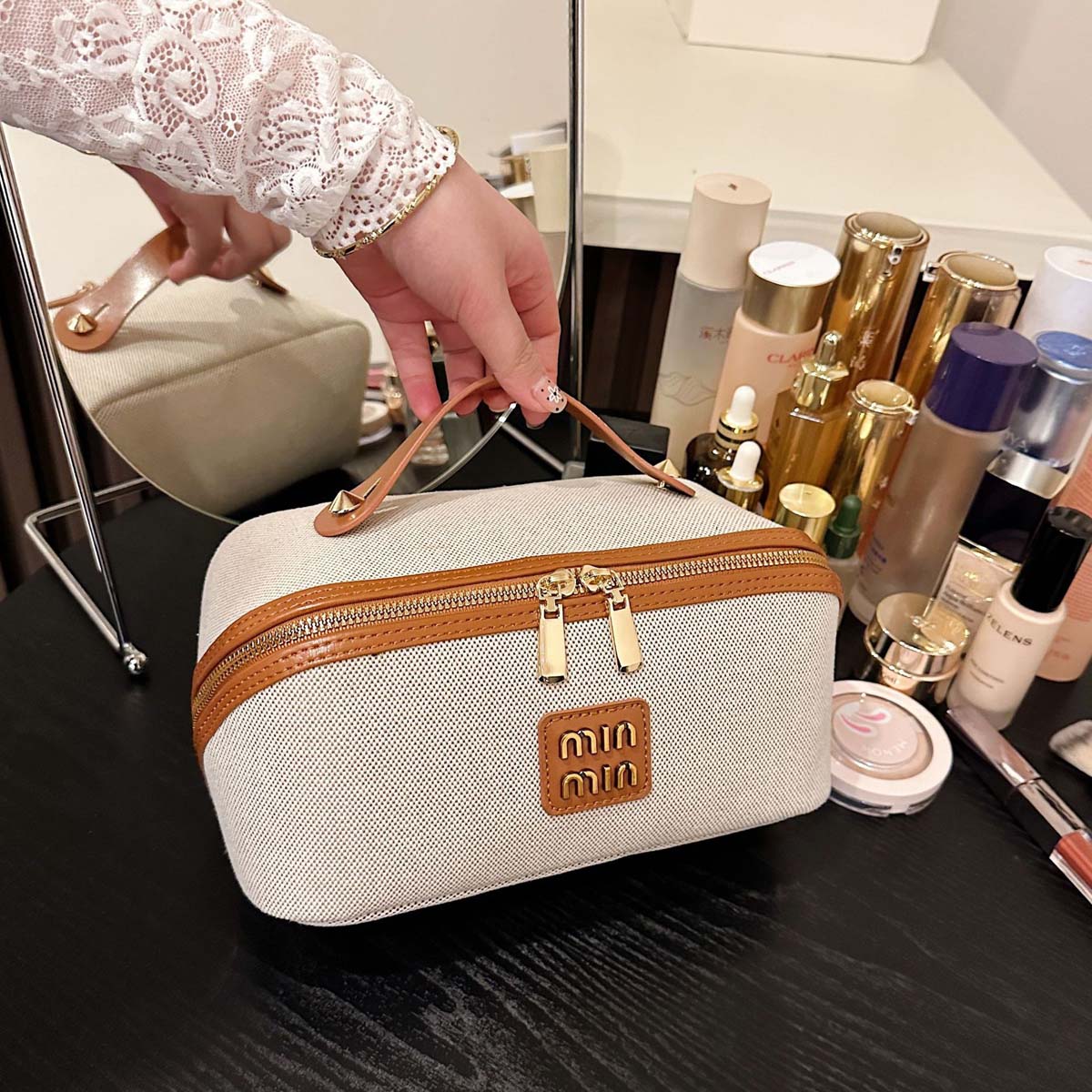 Makeup bag - Retro light luxur - Luxury High End Skincare recensione e prezzo